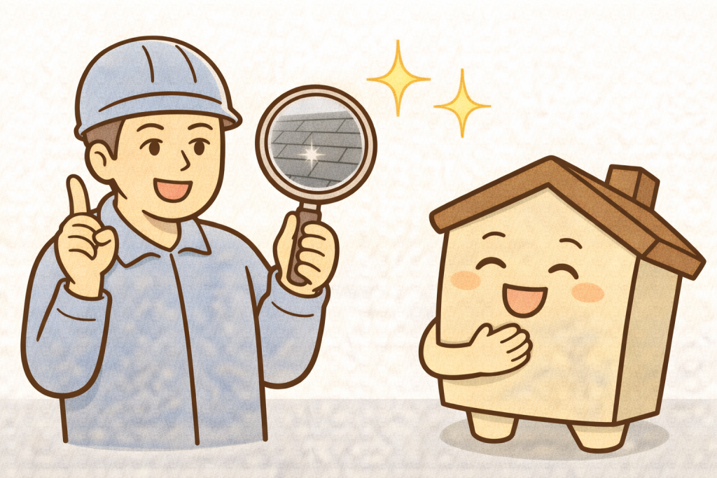 正しいメンテナンスで屋根を守る