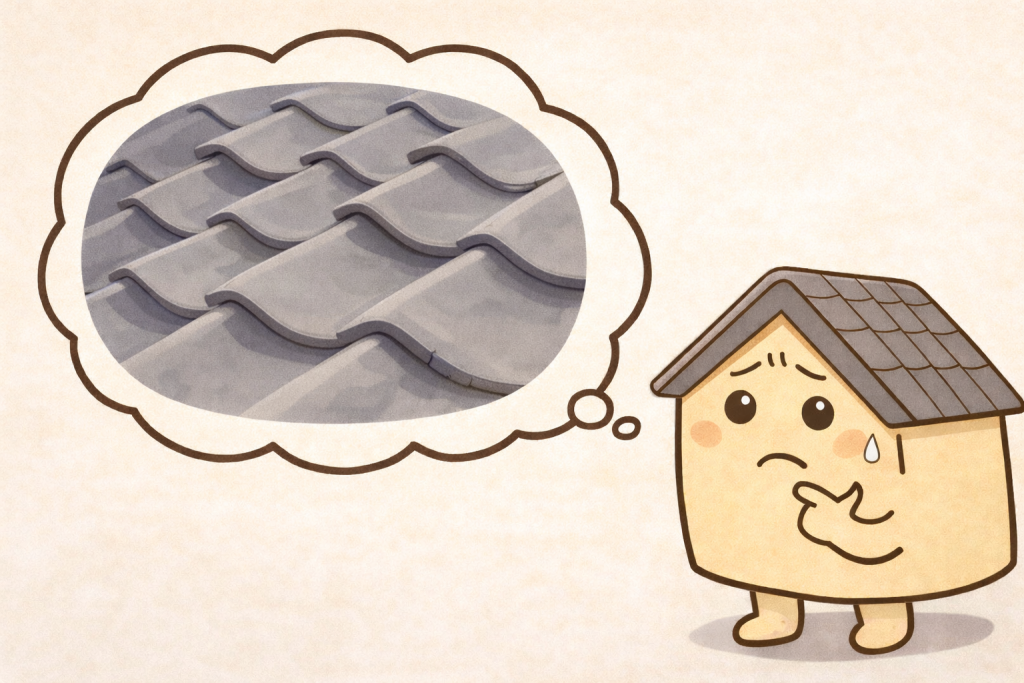 台風後に瓦屋根で起きやすい瓦のズレや浮き