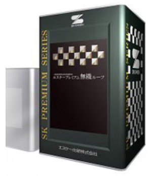 無機塗料によるスレート屋根塗装