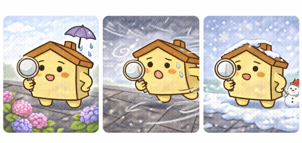 スレート屋根の年間メンテナンススケジュール