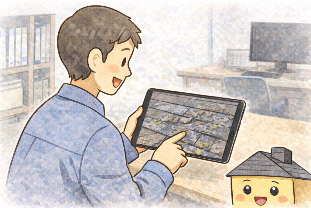 写真診断で分かるスレート屋根の状態