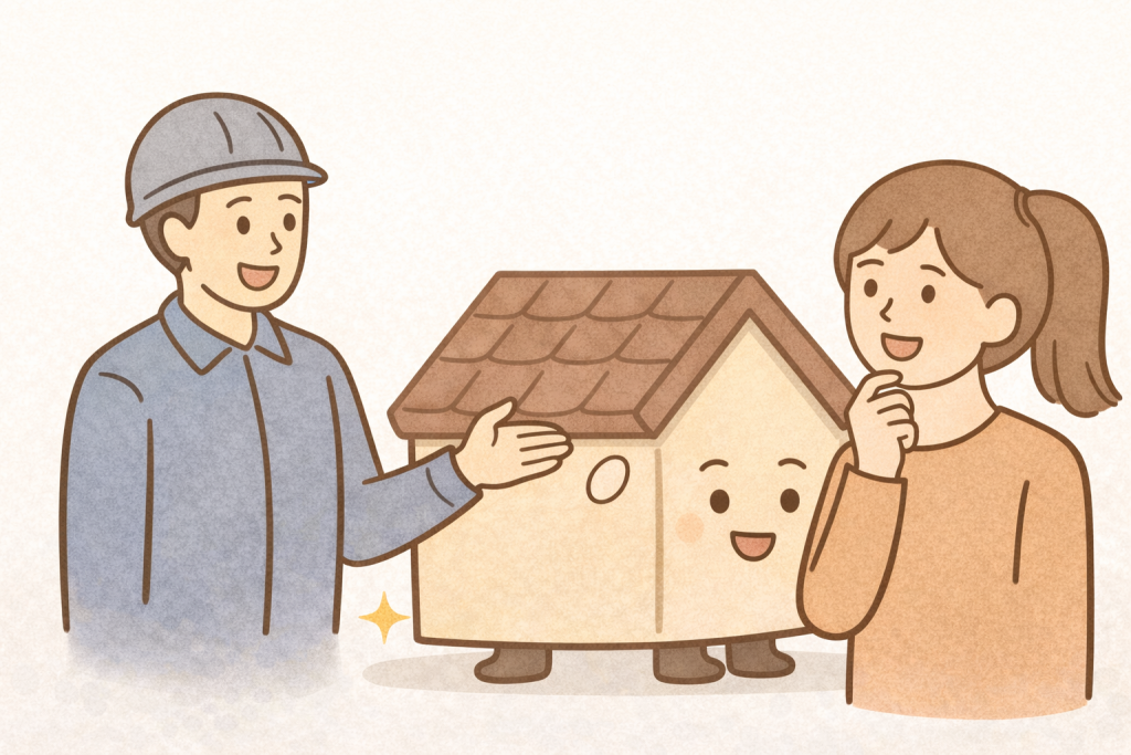 スレート屋根塗装を迷ったときはプロに相談できることを示すイメージ
