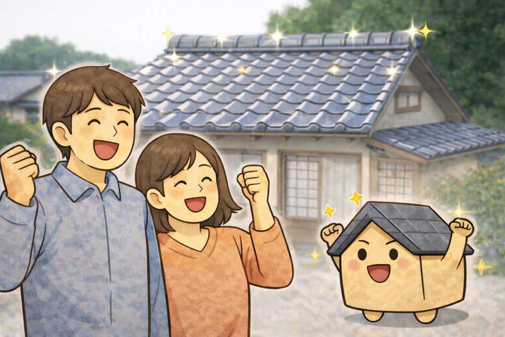 瓦屋根の葺き替え費用の内訳（撤去・下地・材料・人件費・足場）を理解するイメージ