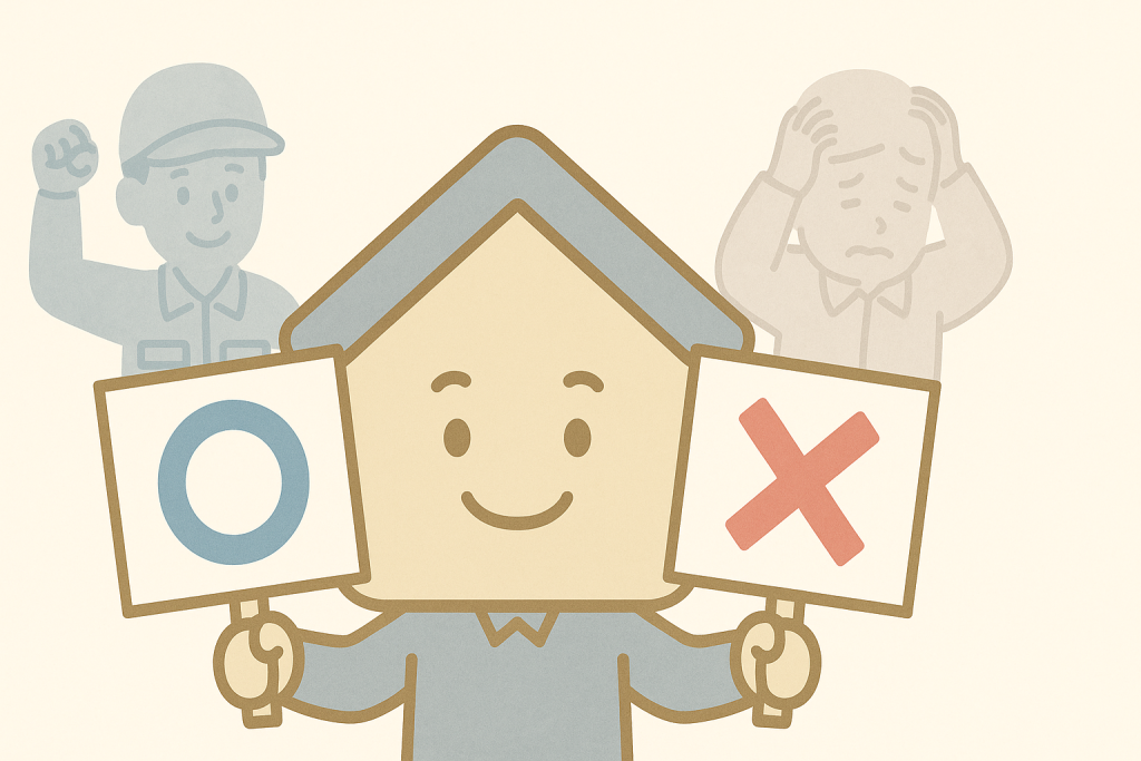 葺き替え工事に向いている屋根と向いていない屋根