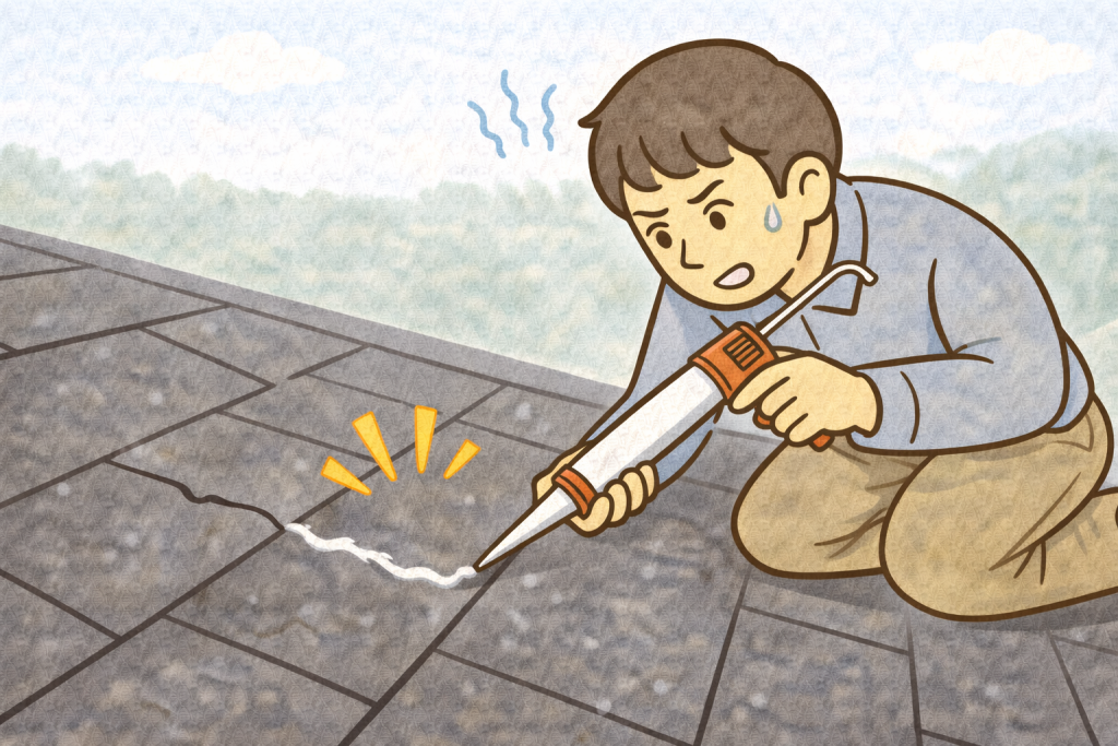 雨漏り予防でやってはいけない行動