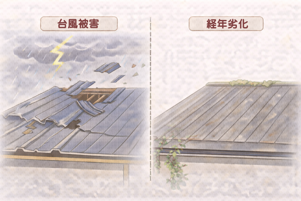 金属屋根で火災保険が使えるケースと使えないケースの違い